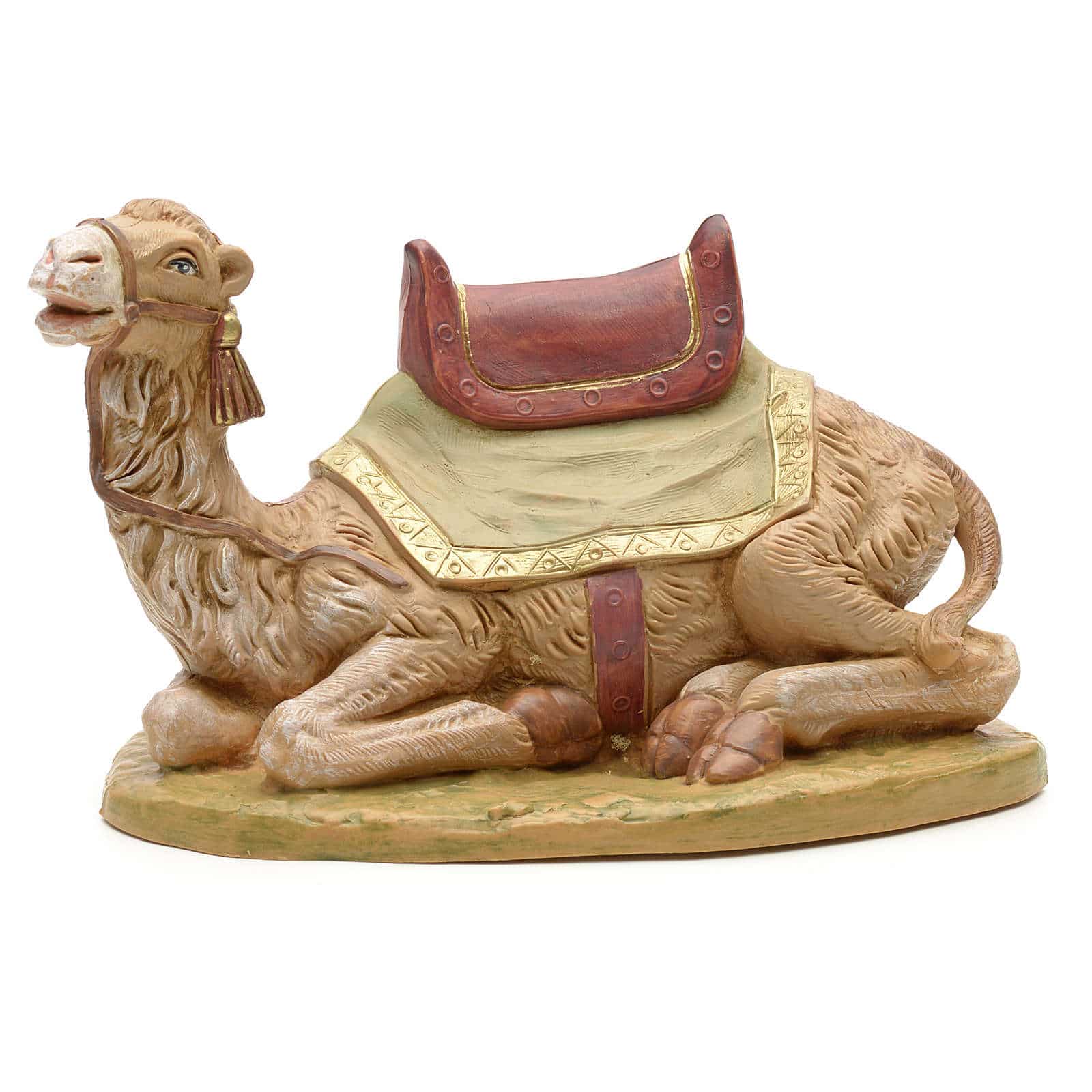 Figuras de animales: Camello sentado (Fontanini)